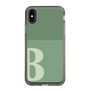 Slim Protection Case［ Original - initial two tone - B green ］