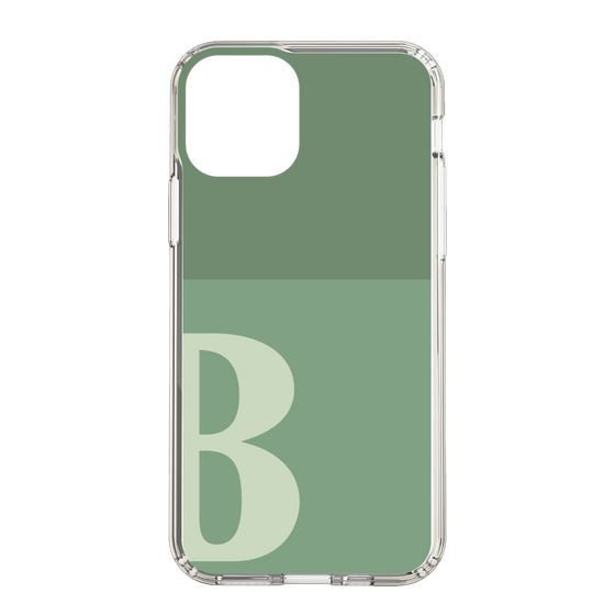 Slim Protection Case［ Original - initial two tone - B green ］