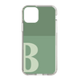 Slim Protection Case［ Original - initial two tone - B green ］