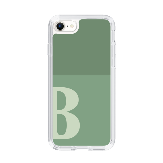 Slim Protection Case［ Original - initial two tone - B green ］