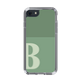 Slim Protection Case［ Original - initial two tone - B green ］