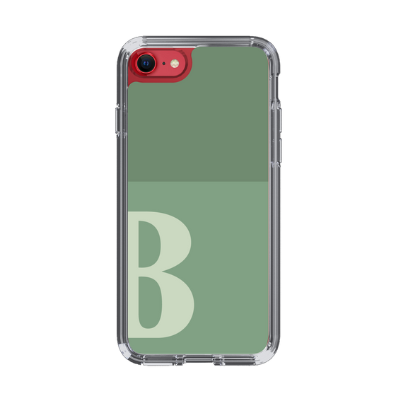 Slim Protection Case［ Original - initial two tone - B green ］