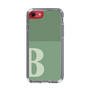 Slim Protection Case［ Original - initial two tone - B green ］