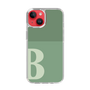Slim Protection Case［ Original - initial two tone - B green ］