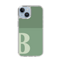 Slim Protection Case［ Original - initial two tone - B green ］