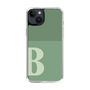 Slim Protection Case［ Original - initial two tone - B green ］