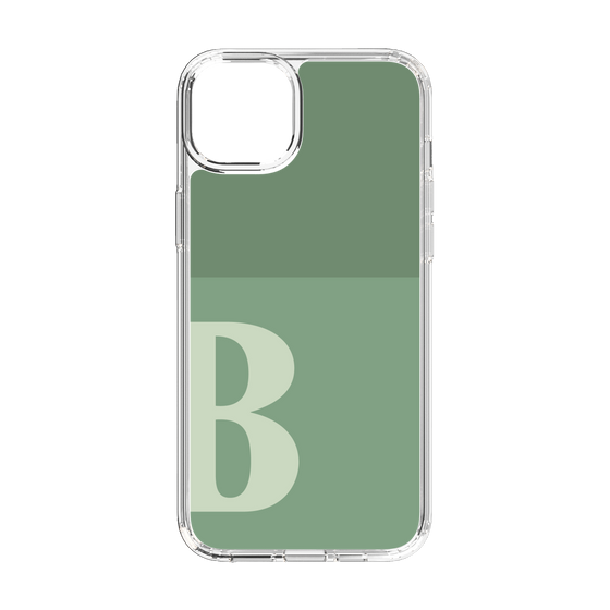 Slim Protection Case［ Original - initial two tone - B green ］