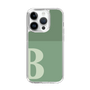 Slim Protection Case［ Original - initial two tone - B green ］