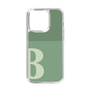 Slim Protection Case［ Original - initial two tone - B green ］