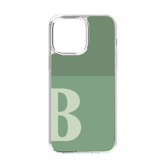 Slim Protection Case［ Original - initial two tone - B green ］