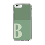Slim Protection Case［ Original - initial two tone - B green ］