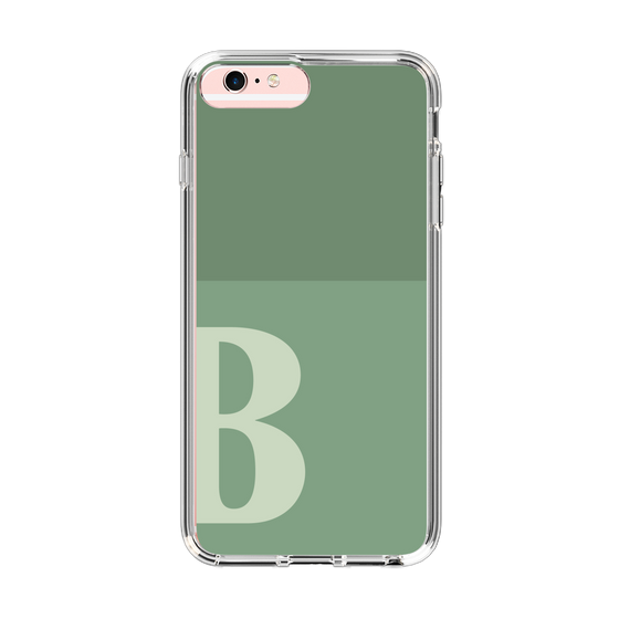 Slim Protection Case［ Original - initial two tone - B green ］
