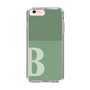 Slim Protection Case［ Original - initial two tone - B green ］