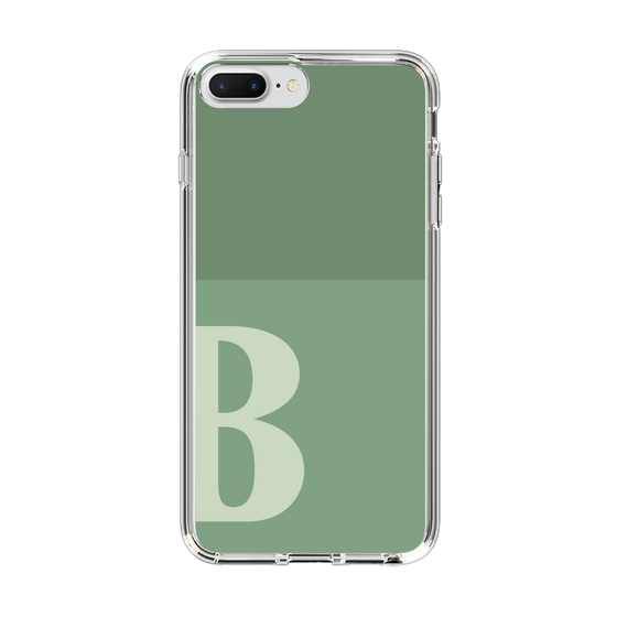 Slim Protection Case［ Original - initial two tone - B green ］