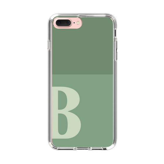 Slim Protection Case［ Original - initial two tone - B green ］