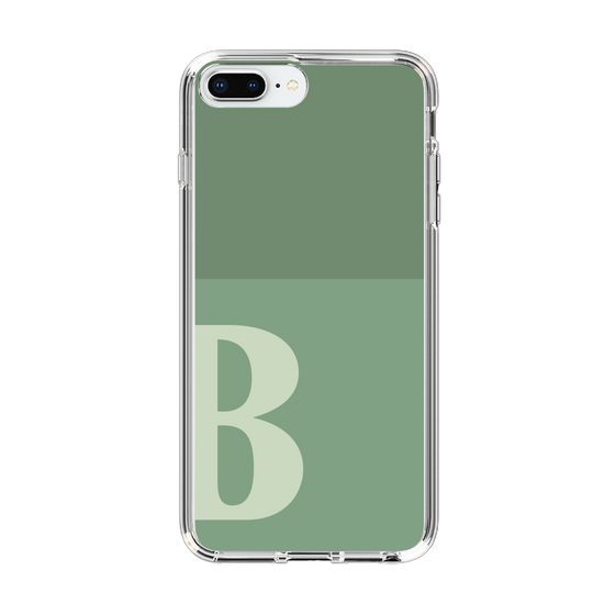 Slim Protection Case［ Original - initial two tone - B green ］