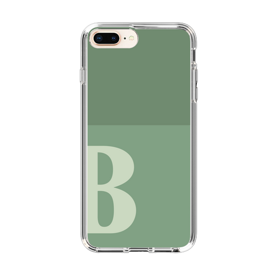 Slim Protection Case［ Original - initial two tone - B green ］