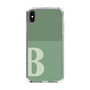 Slim Protection Case［ Original - initial two tone - B green ］