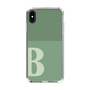 Slim Protection Case［ Original - initial two tone - B green ］