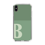 Slim Protection Case［ Original - initial two tone - B green ］