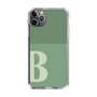 Slim Protection Case［ Original - initial two tone - B green ］