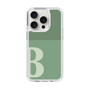 Slim Protection Case［ Original - initial two tone - B green ］