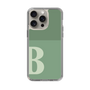 Slim Protection Case［ Original - initial two tone - B green ］