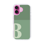 Slim Protection Case［ オリジナル - initial two tone - B green ］