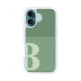 Slim Protection Case［ オリジナル - initial two tone - B green ］