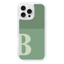 Slim Protection Case［ オリジナル - initial two tone - B green ］