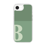 Slim Protection Case［ Original - initial two tone - B green ］