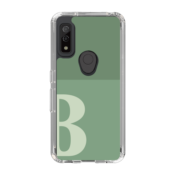 Slim Protection Case［ Original - initial two tone - B green ］