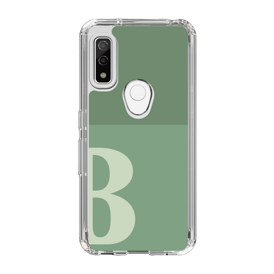 Slim Protection Case［ Original - initial two tone - B green ］
