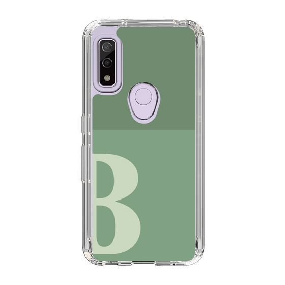 Slim Protection Case［ Original - initial two tone - B green ］