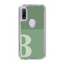 Slim Protection Case［ Original - initial two tone - B green ］