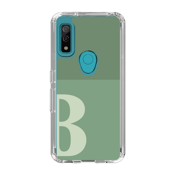 Slim Protection Case［ Original - initial two tone - B green ］