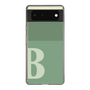 Slim Protection Case［ Original - initial two tone - B green ］