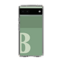 Slim Protection Case［ Original - initial two tone - B green ］