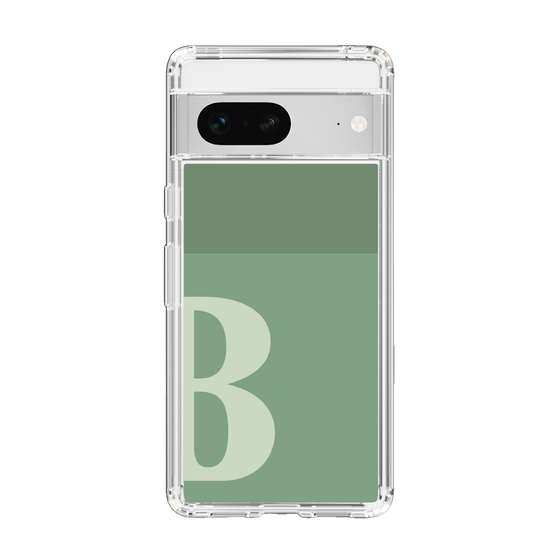 Slim Protection Case［ Original - initial two tone - B green ］