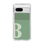 Slim Protection Case［ Original - initial two tone - B green ］
