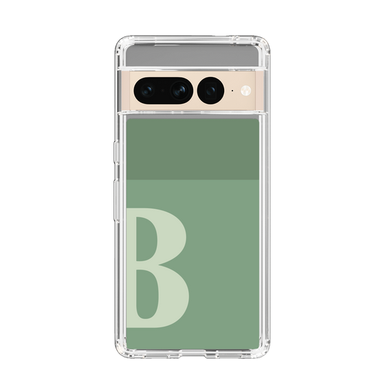 Slim Protection Case［ Original - initial two tone - B green ］