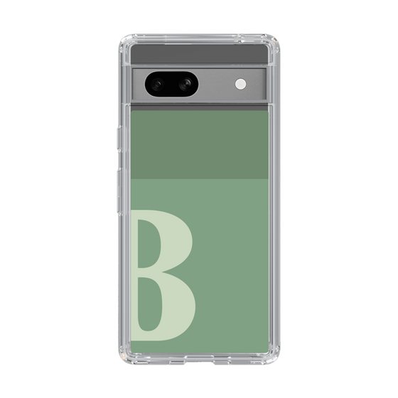 Slim Protection Case［ Original - initial two tone - B green ］