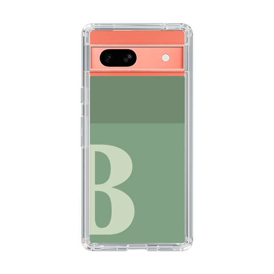 Slim Protection Case［ Original - initial two tone - B green ］