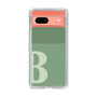Slim Protection Case［ Original - initial two tone - B green ］