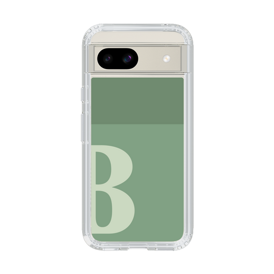 Slim Protection Case［ Original - initial two tone - B green ］