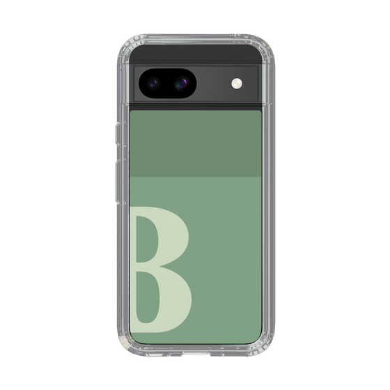 Slim Protection Case［ Original - initial two tone - B green ］