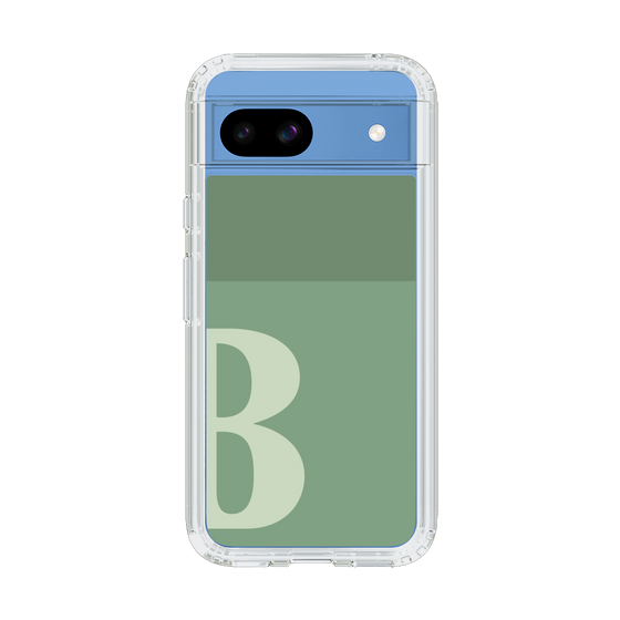 Slim Protection Case［ Original - initial two tone - B green ］