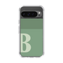 Slim Protection Case［ Original - initial two tone - B green ］