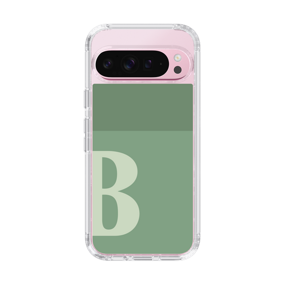 Slim Protection Case［ Original - initial two tone - B green ］