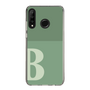 Slim Protection Case［ Original - initial two tone - B green ］